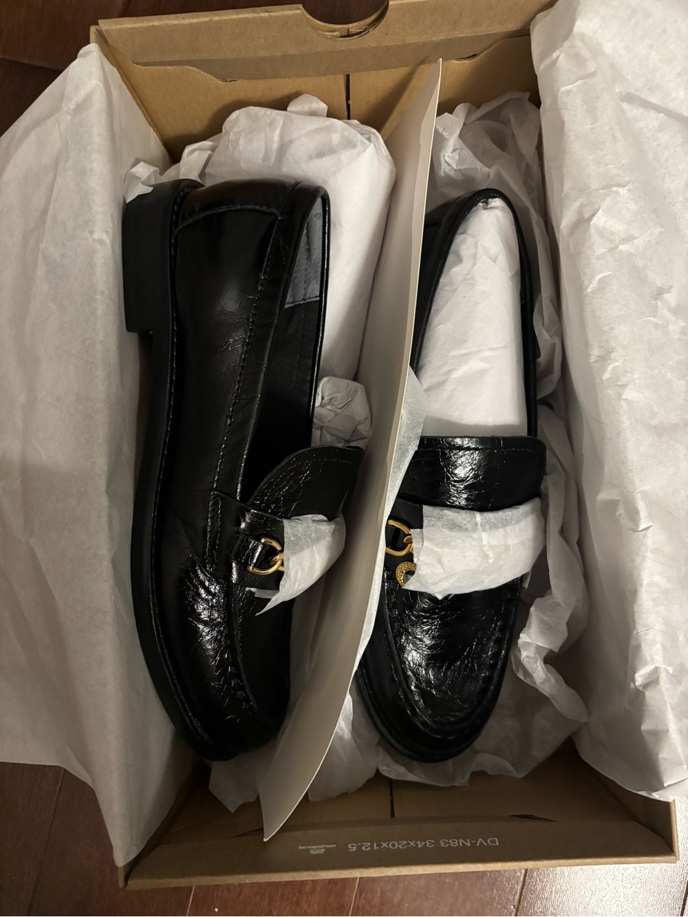 WAYLEN LOAFERS MIDNIGHT CRINKLE PATENT